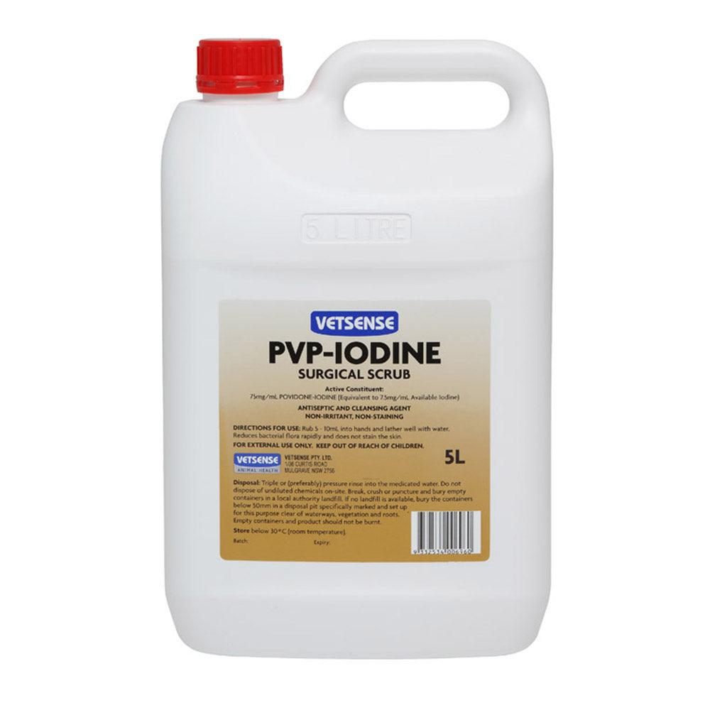 Vetsense Pvp Iodine Scrub 5L