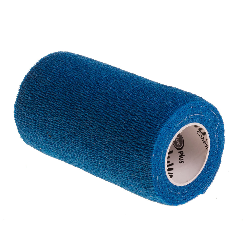 Valuwrap Cohesive Bandage 10Cm Blue