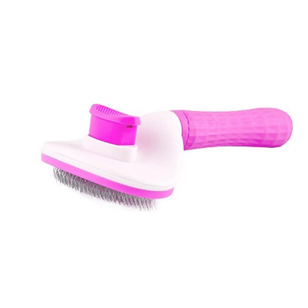 All Fur You Self Clearing Comb Pink