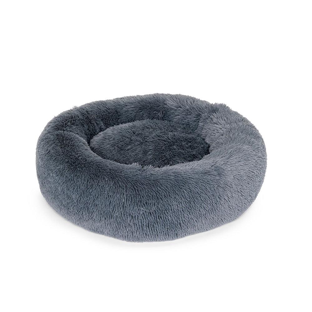 Curl Up Cloud Calming Dog Bed Dove Grey Large