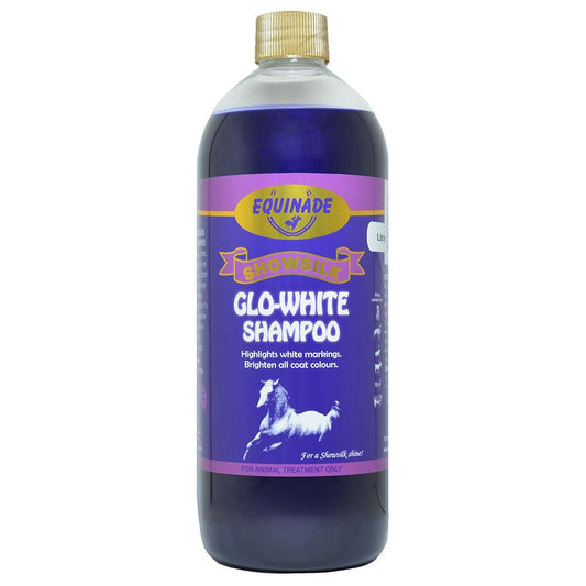 Equinade Showsilk Glo White Shampoo 20L *Spec Ord*