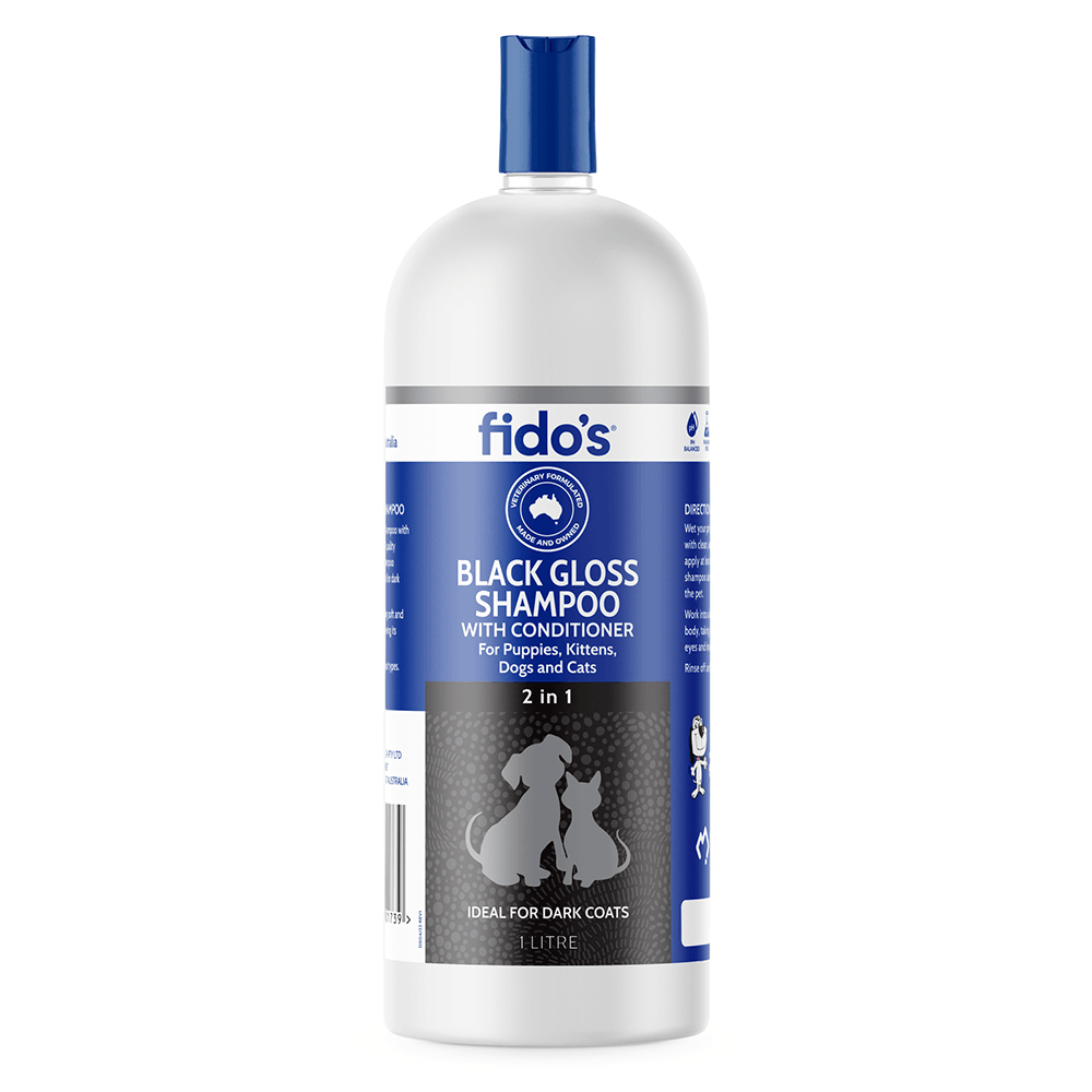 Fido'S Black Gloss Shampoo 1L