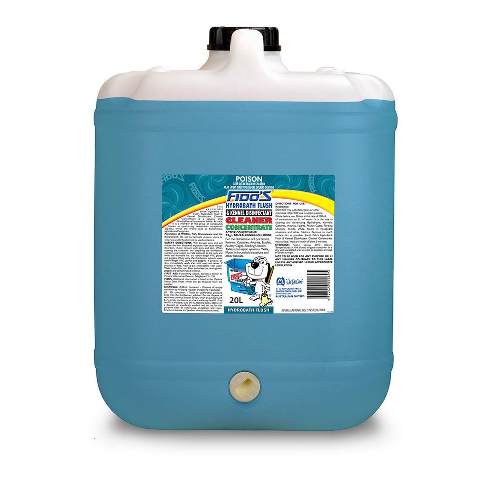 Fido'S Hydrobath Flush & Kennel Cleaner 20L