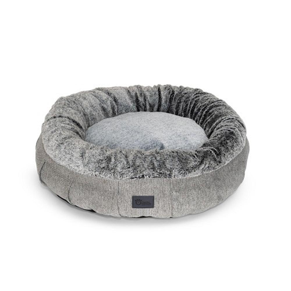 Harley Dog Bed Harlow Grey Artic Faux Fur Sm *Spec Ord*