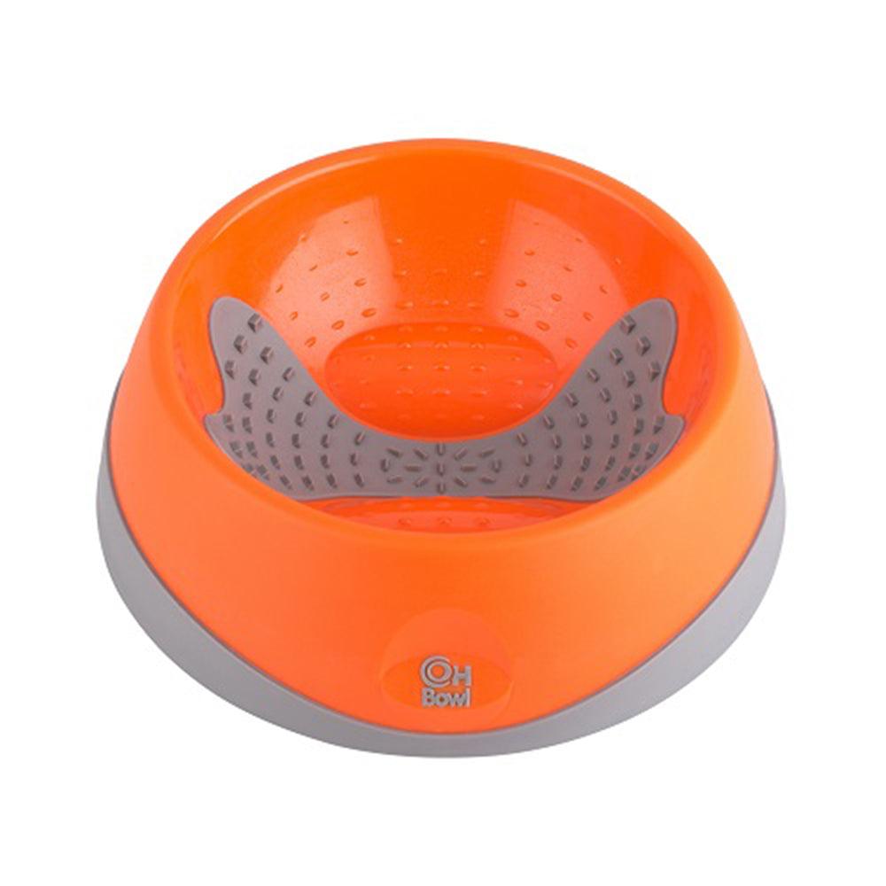 Lickimat Dog Oh Bowl Medium Orange