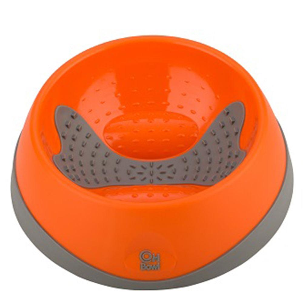 Lickimat Dog Oh Bowl Small Orange