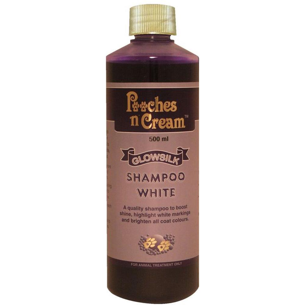 Pooches N Cream Glowsilk Shampoo White 500Ml