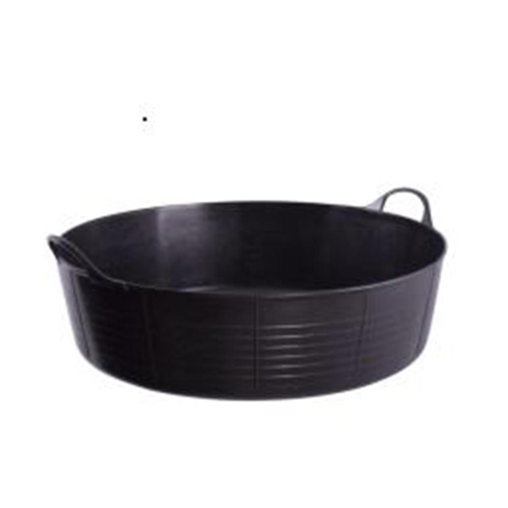 Tubtrug Large Shallow 35L Black