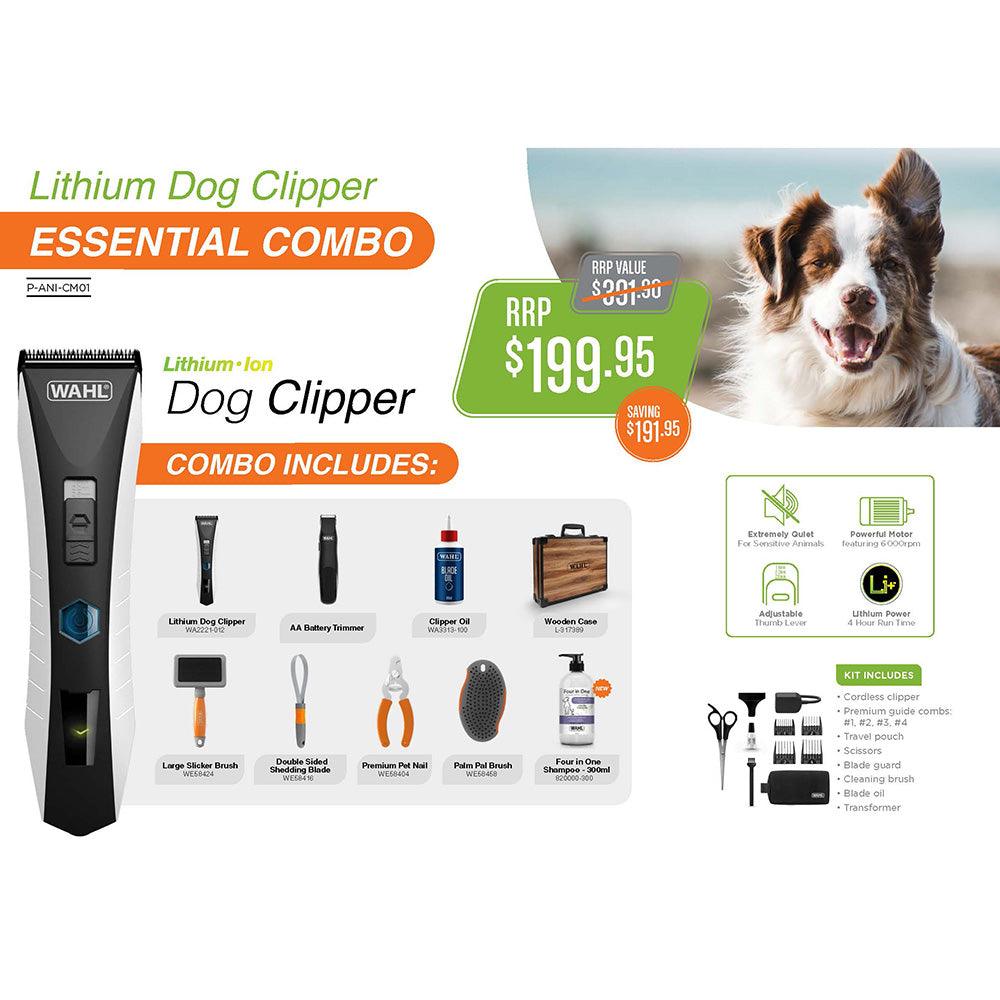 Lithium Dog Clipper Essential Combo *Spec Order*