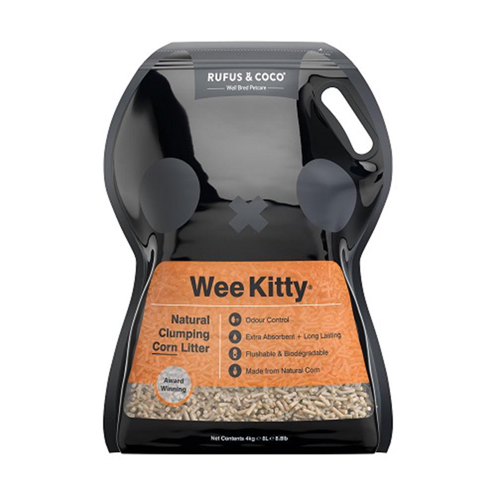 Wee Kitty Clumping Corn Litter 4Kg