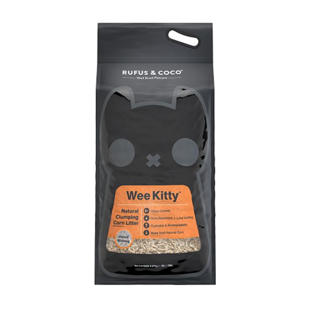 Wee Kitty Clumping Corn Litter 9Kg