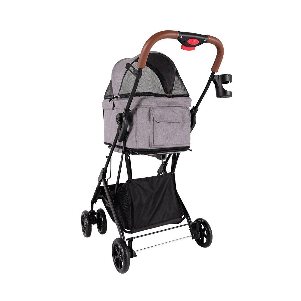 Ibiyaya Travois Tri-fold Pet Travel Stroller System - Pet Parlour Australia