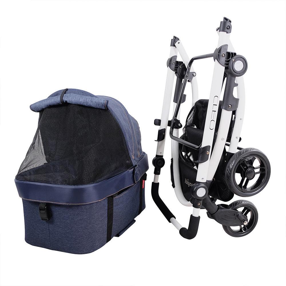 Ibiyaya CLEO Multifunction Pet Stroller & Car Seat Travel System - Pet Parlour Australia