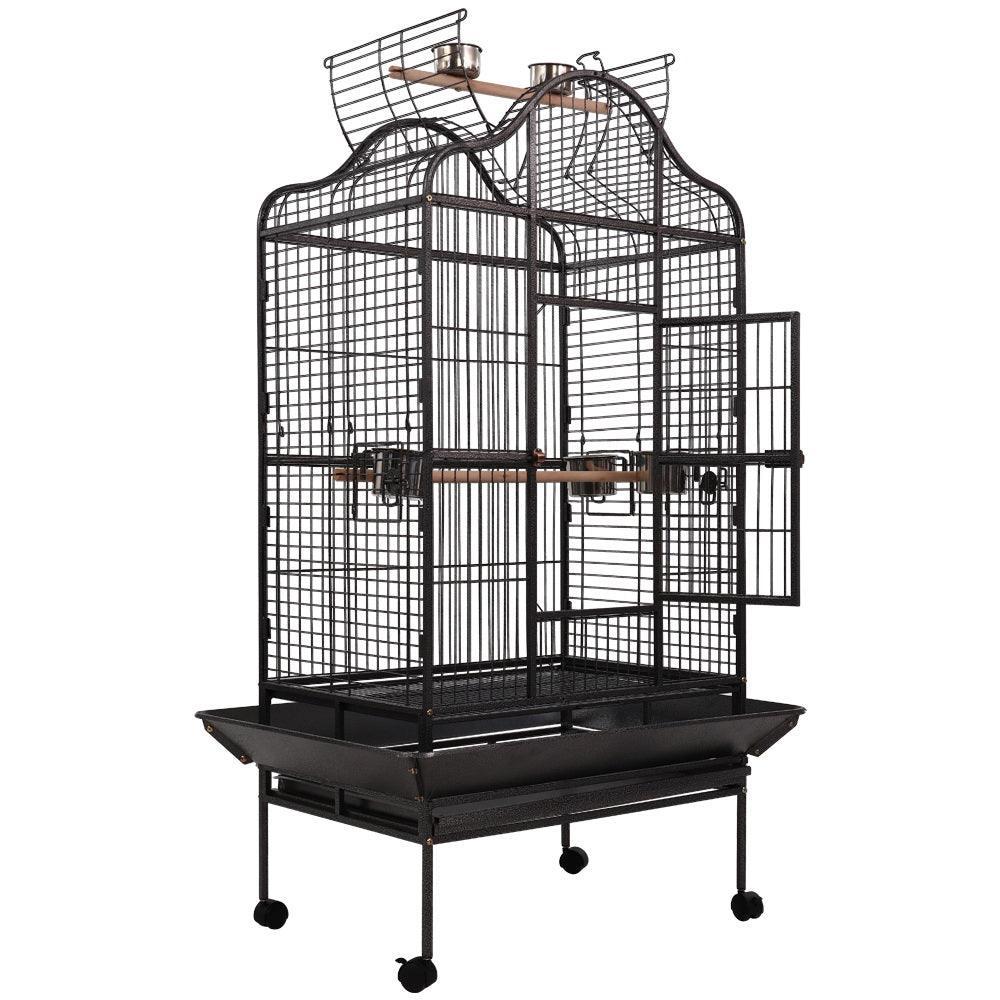 i.Pet Bird Cage Pet Cages Aviary 168CM Large Travel Stand Budgie Parrot Toys - Pet Parlour Australia
