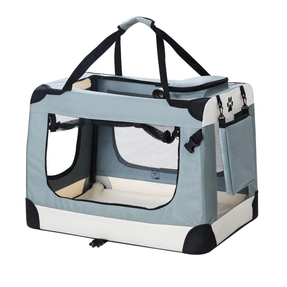 i.Pet Pet Carrier Soft Crate Dog Cat Travel Portable Cage Kennel Foldable 2XL - Pet Parlour Australia