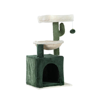 i.Pet Cat Tree Tower Scratching Post Scratcher Wood Condo Bed Toys House 78cm - Pet Parlour Australia
