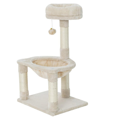 i.Pet Cat Tree Tower Scratching Post Scratcher Wood Condo Toys House Bed 69cm - Pet Parlour Australia