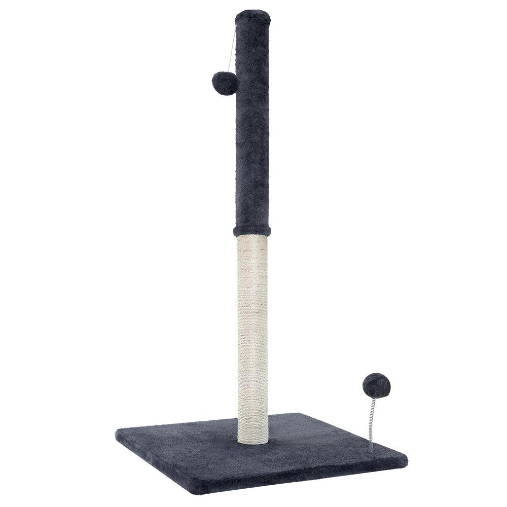 i.Pet Cat Tree Scratching Post Scratcher Tower Condo House Hanging toys Grey 105cm - Pet Parlour Australia