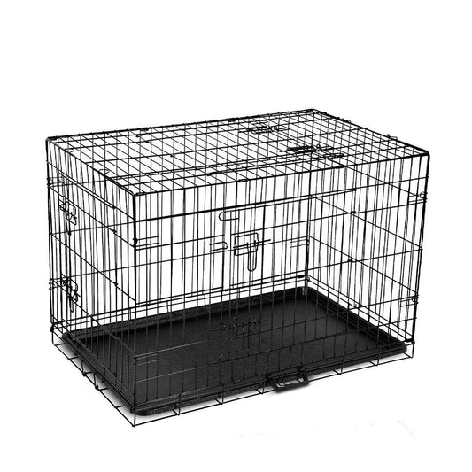 i.Pet 36" Dog Cage Crate Kennel 3 Doors - Pet Parlour Australia