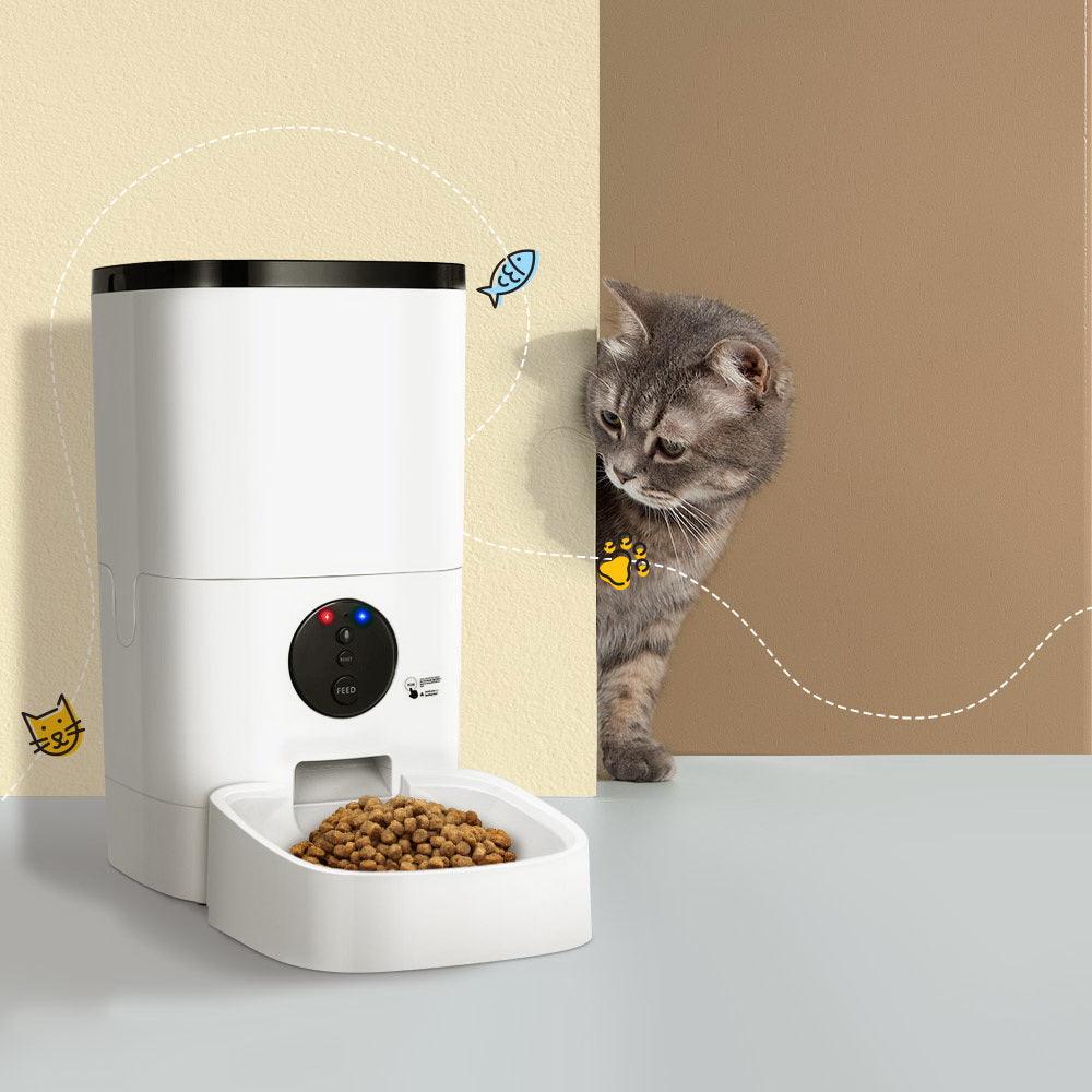 i.Pet Automatic Pet Feeder 6L Auto Wifi Dog Cat Feeder Smart Food App Control - Pet Parlour Australia