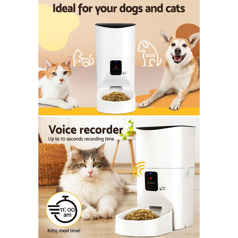 i.Pet Automatic Pet Feeder 9L Auto Wifi Dog Cat Feeder Smart Food App Dispenser - Pet Parlour Australia