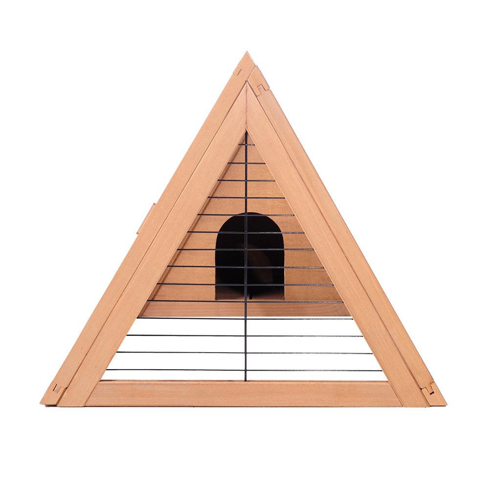 i.Pet Rabbit Hutch Wooden Chicken Coop Pet Hutch 119cm x 51cm x 44cm - Pet Parlour Australia