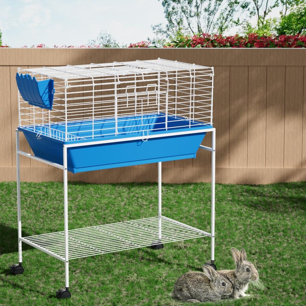 i.Pet Rabbit Cage 88cm Indoor Guinea Pig - Pet Parlour Australia