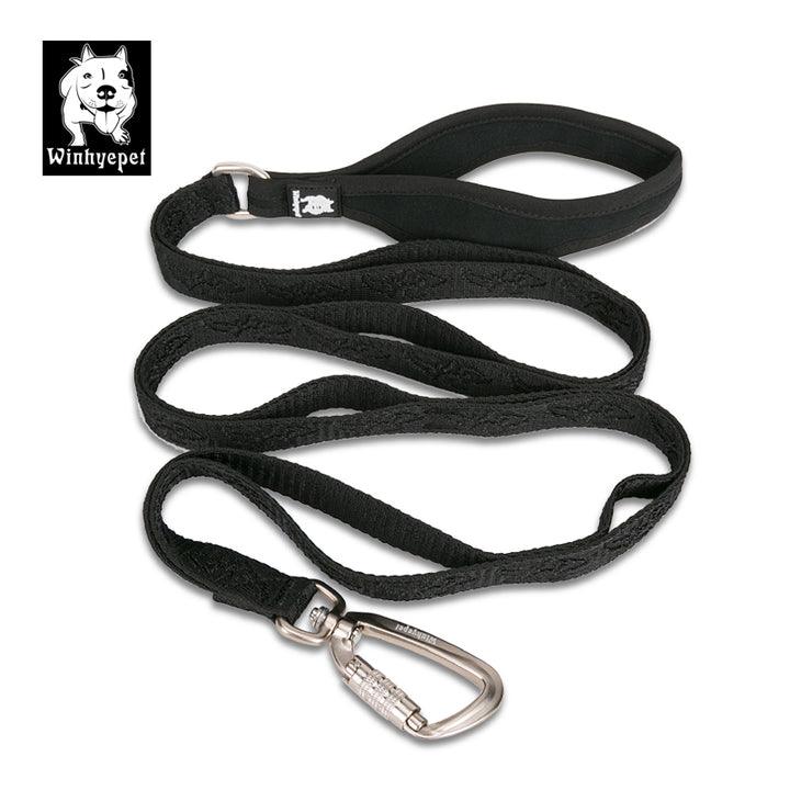Whinyepet leash black - L - Pet Parlour Australia