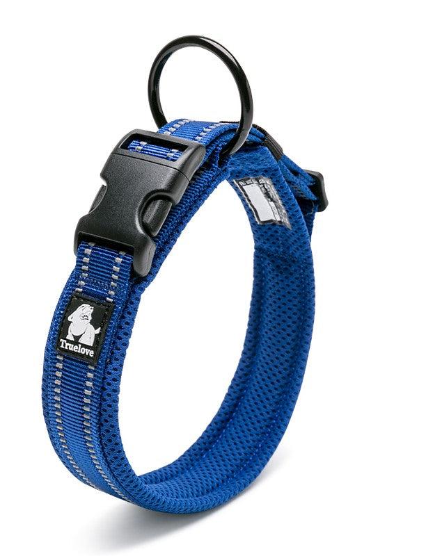 Heavy Duty Reflective Collar Blue S - Pet Parlour Australia