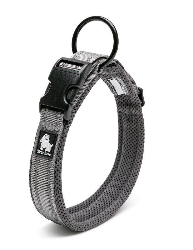 Heavy Duty Reflective Collar Grey S - Pet Parlour Australia