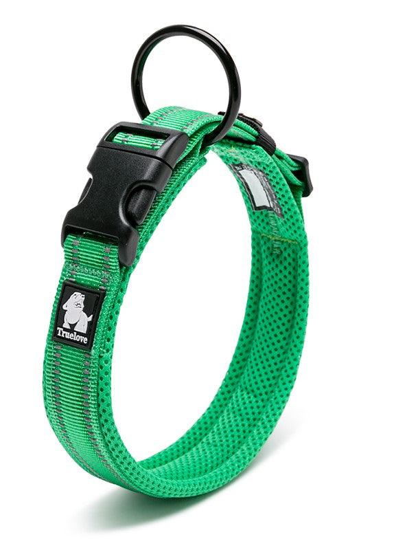 Heavy Duty Reflective Collar Grass Green S - Pet Parlour Australia