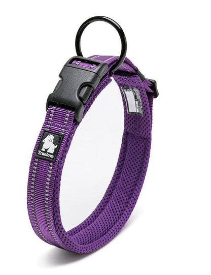Heavy Duty Reflective Collar Purple 2XL - Pet Parlour Australia