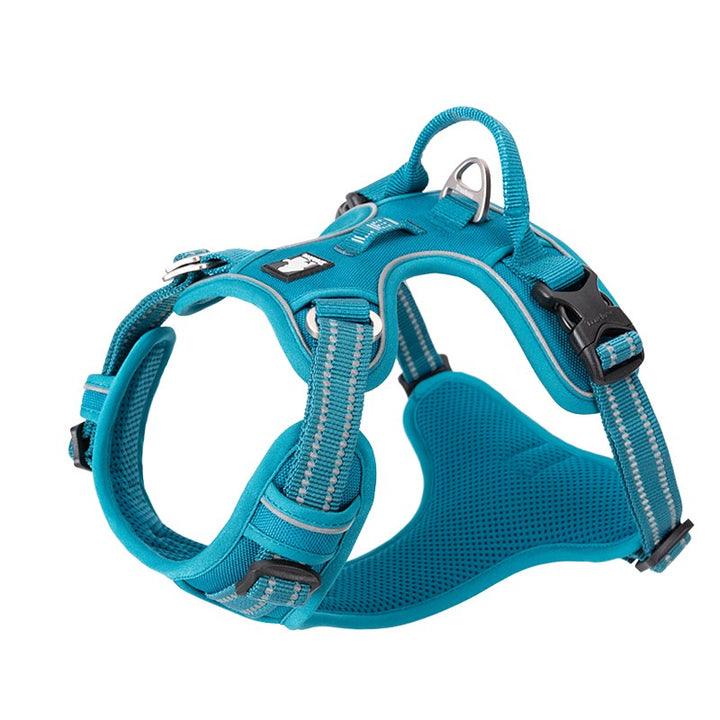 No Pull Harness Blue L - Pet Parlour Australia