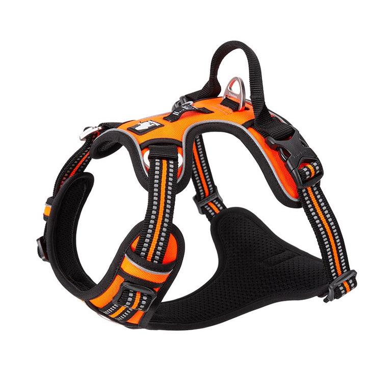 No Pull Harness Orange L - Pet Parlour Australia