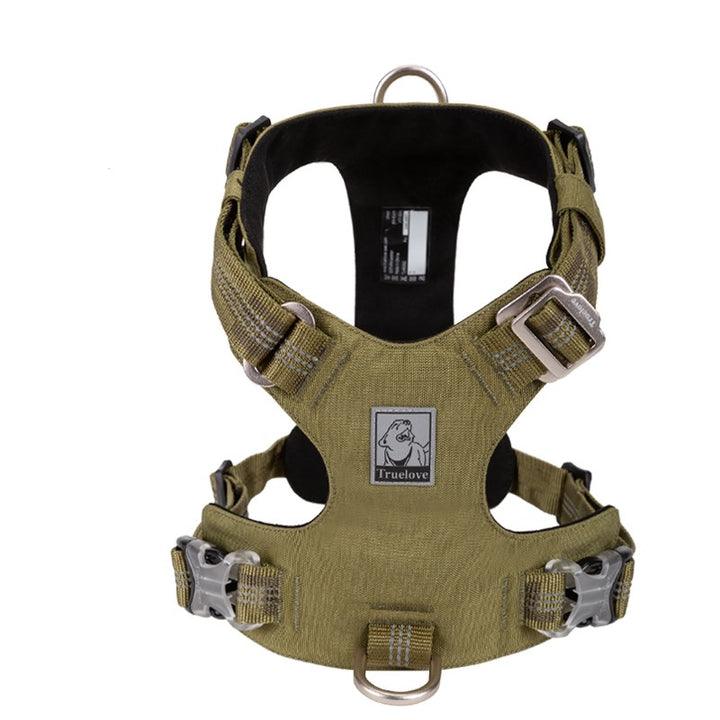 Lightweight 3M reflective Harness Army Green XS - Pet Parlour Australia