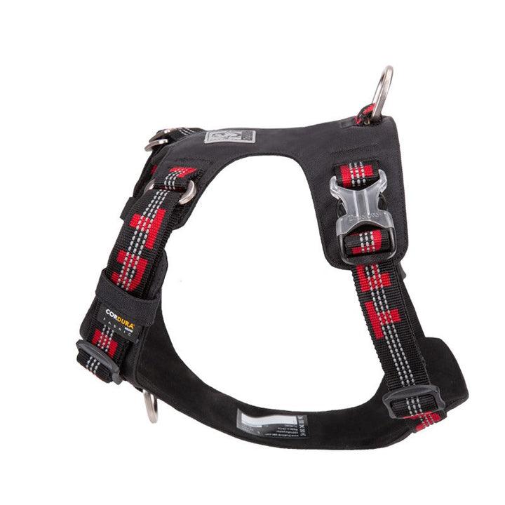 Lightweight 3M reflective Harness Black M - Pet Parlour Australia