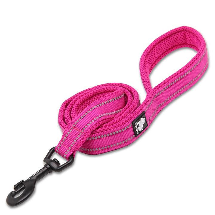 Reflective Pet Leash 2 meters Pink L - Pet Parlour Australia