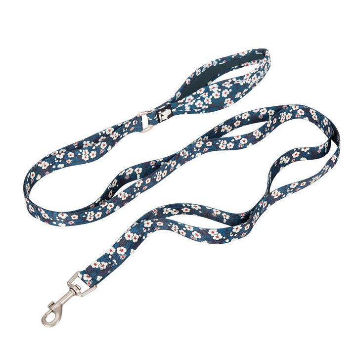 Floral Multi Handle Saxony Blue - M - Pet Parlour Australia