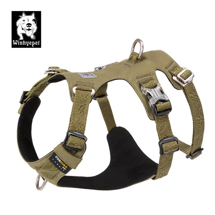 Whinhyepet Harness Army Green M - Pet Parlour Australia