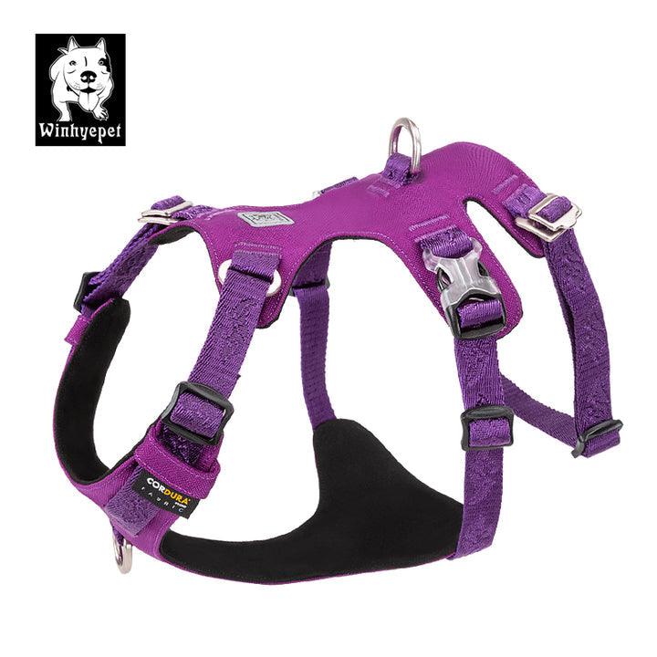Whinhyepet Harness Purple M - Pet Parlour Australia