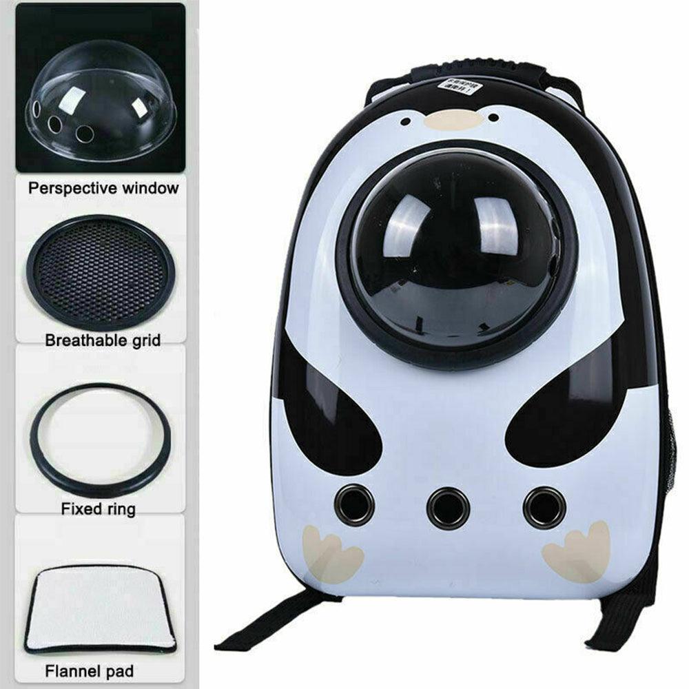 Pet Carrier Backpack Travel Space Capsule Puppy Dog Cat Bag Breathable Astronaut - Pet Parlour Australia