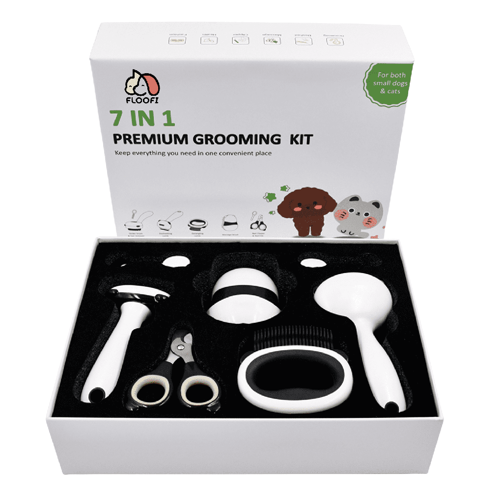 Floofi 7in1 Pet Grooming Set FI-GB-102-KD - Pet Parlour Australia