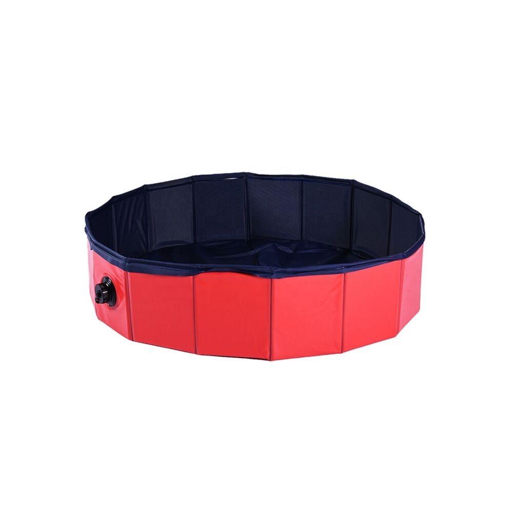 Floofi Pet Pool 120cm*30cm XL Red FI-SB-105-SG - Pet Parlour Australia