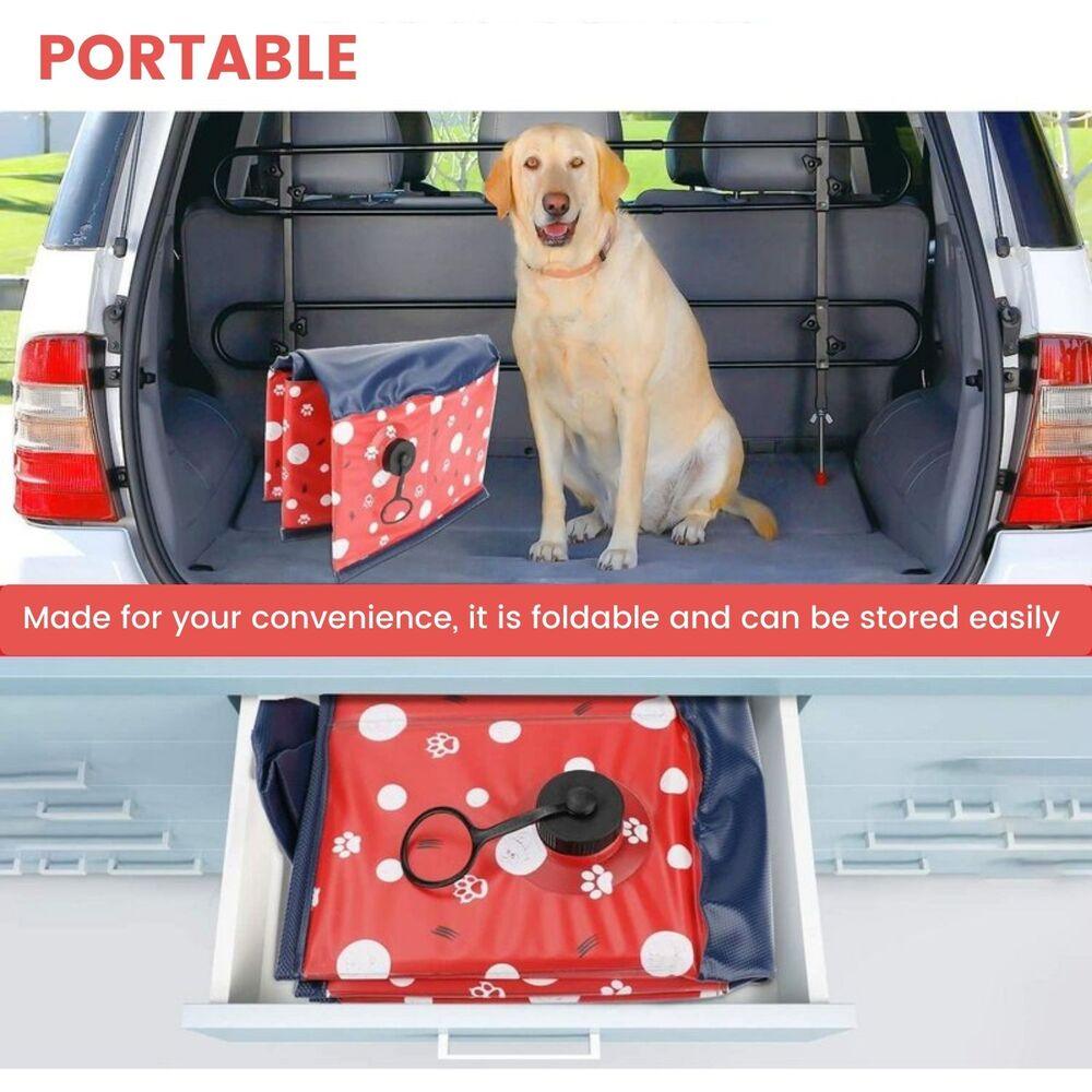 Floofi Pet Pool 120cm*30cm XL Red FI-SB-105-SG - Pet Parlour Australia