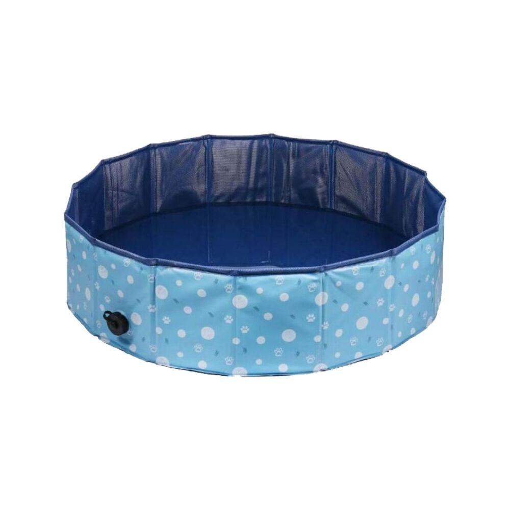 Floofi Pet Pool 120cm*30cm XL Blue Circle FI-SB-110-HR - Pet Parlour Australia