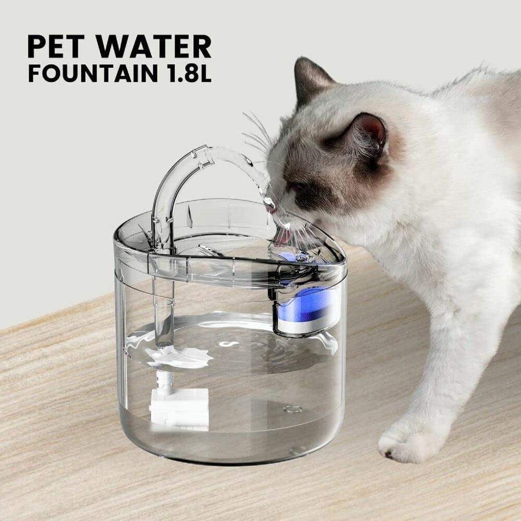 Floofi Pet Water Fountain Dispenser 1.8L with Sensor FI-WD-105-ZM - Pet Parlour Australia