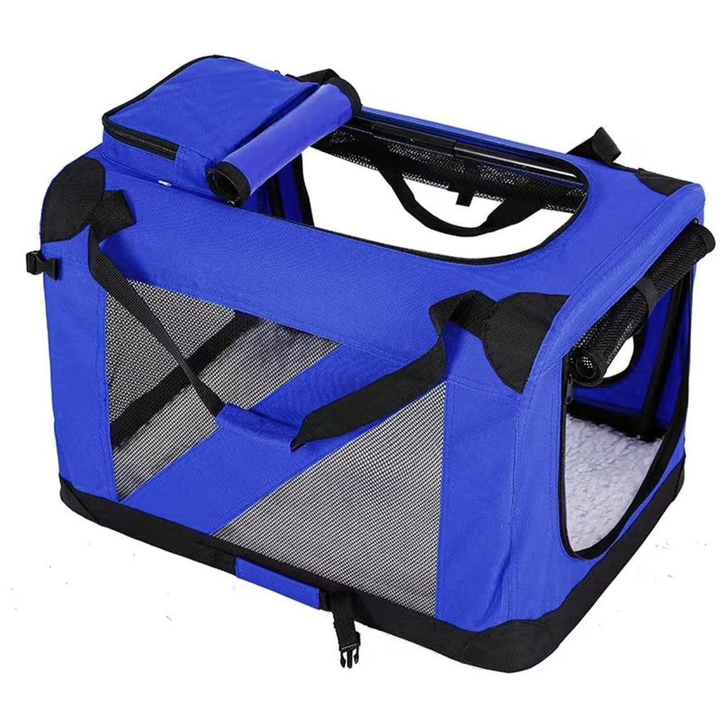 FLOOFI Portable Pet Carrier-Model 1-M Size (Blue) FI-PC-144-KPT - Pet Parlour Australia