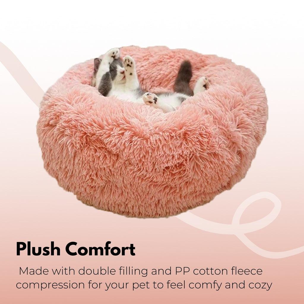 Floofi Pet Bed 80cm (Multi-colour) - PT-PB-143-RN - Pet Parlour Australia