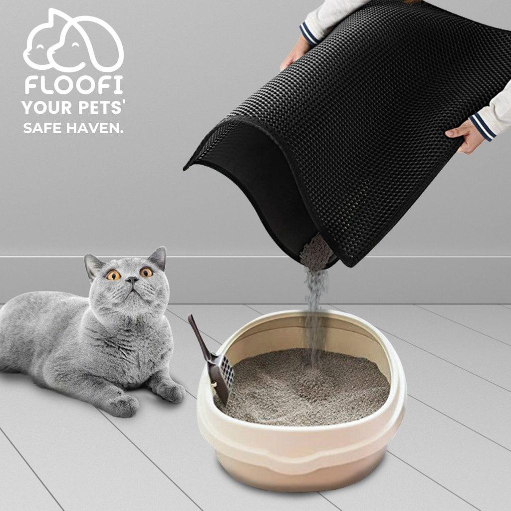 Floofi Litter Mat (Rectangle) - PT-LM-105-QQQ - Pet Parlour Australia