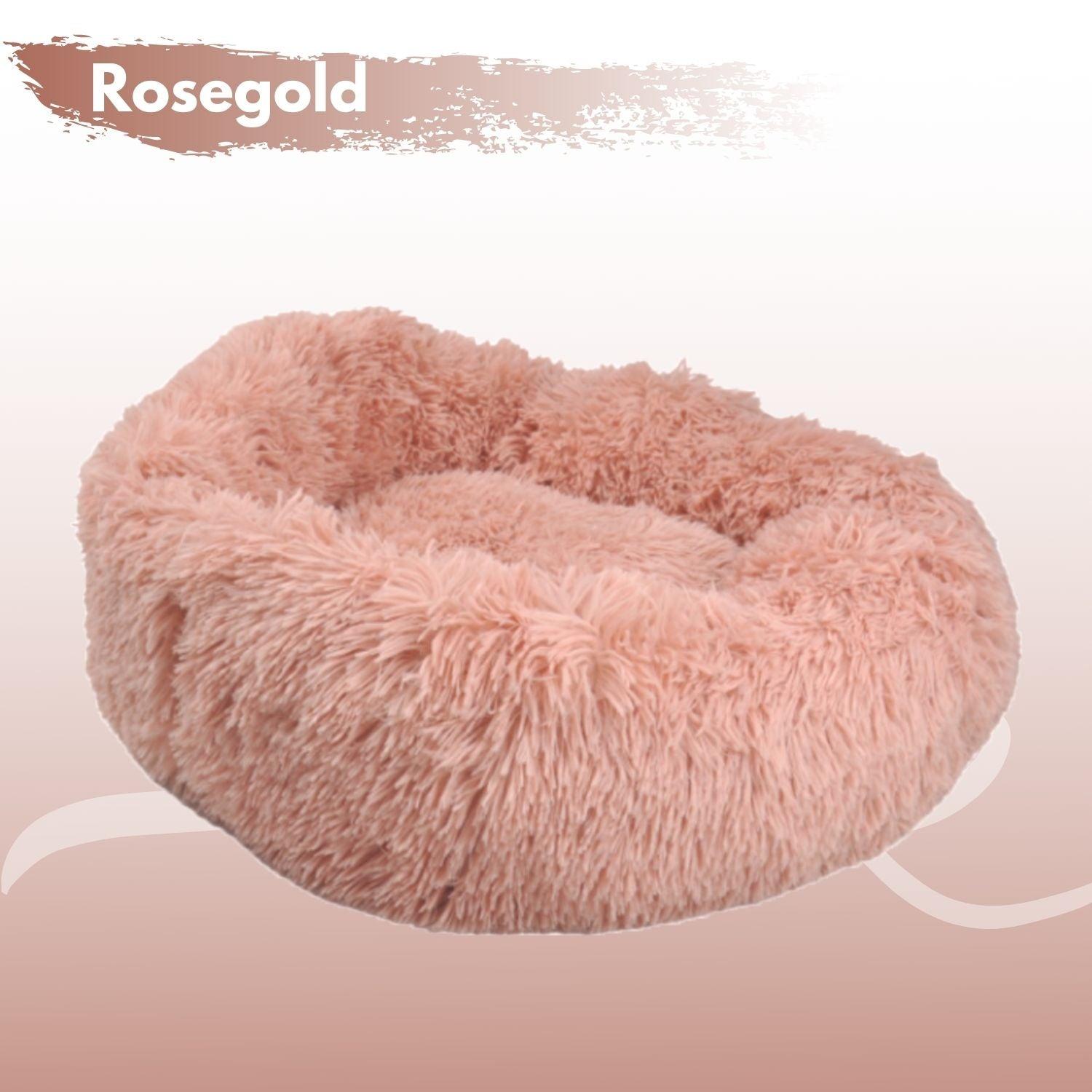 Floofi Pet Bed 70cm (Rose Gold) PT-PB-127-XL - Pet Parlour Australia